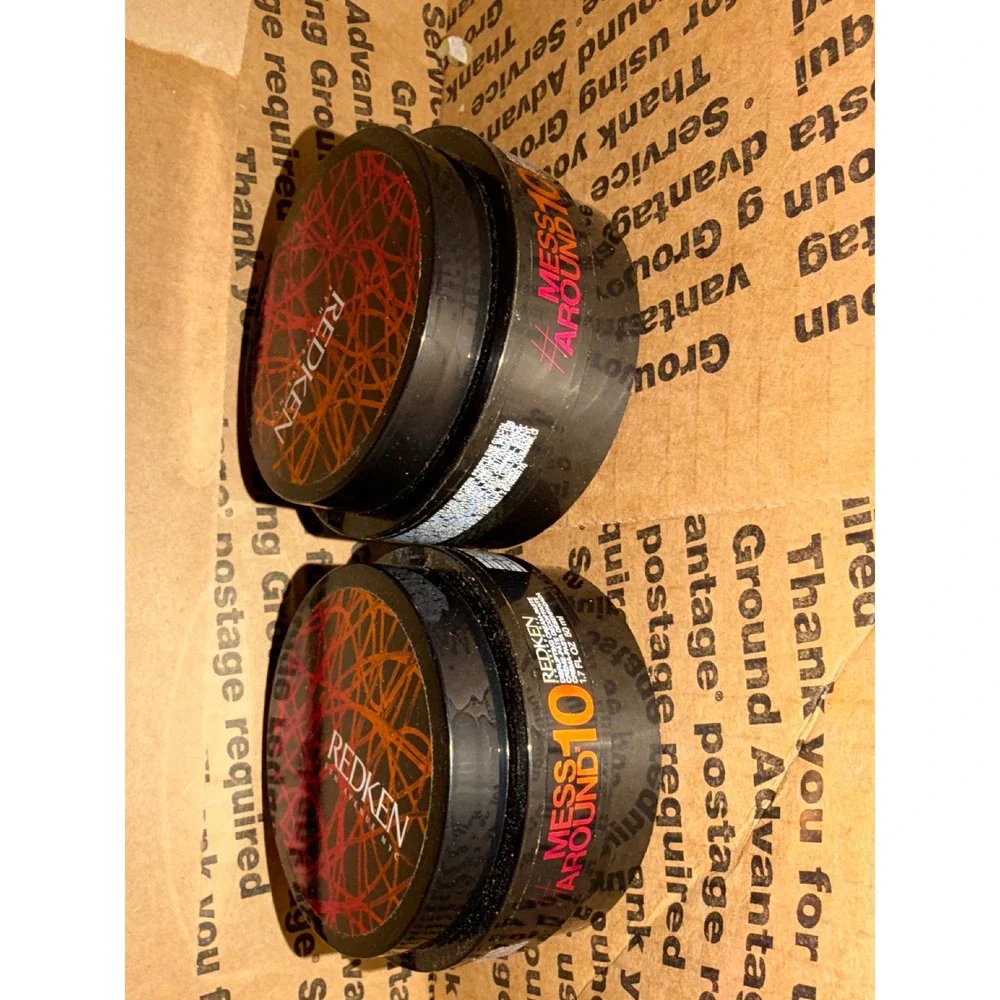 Redken Mess Around 10 Styling Paste Hair Wax 1.7 Fl Oz Set of 2 For Women‎